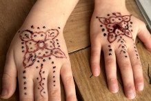 Een creatieve henna-activiteit